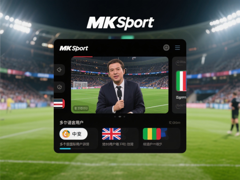 此外，mk体育还提供了多语言解说选项，这一点尤其受