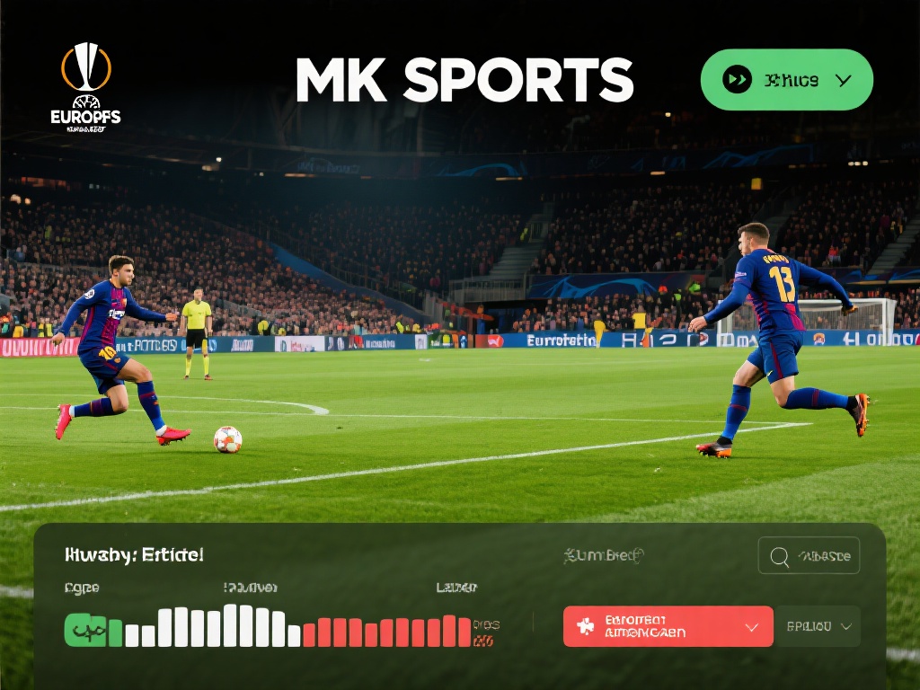 以最近一场热门足球比赛为例，假设你关注的是欧洲联赛